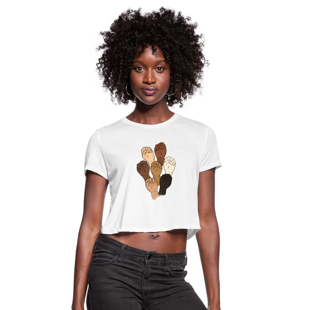 Black Lives Matter Women's Cropped Tee
