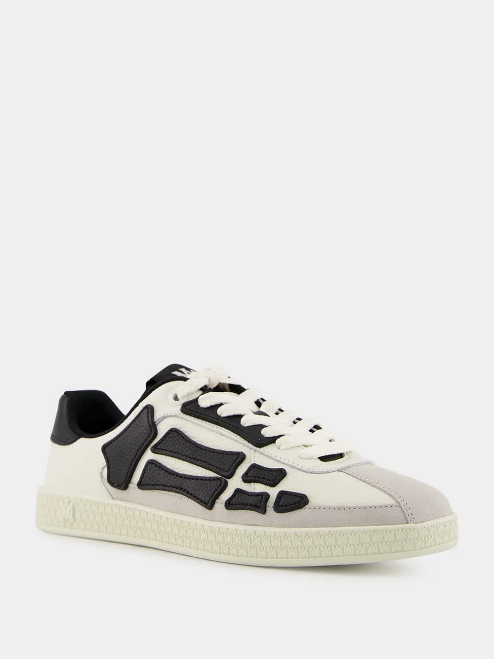 Black Pacific Bones Sneakers