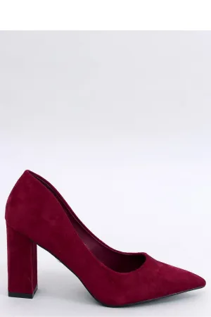 Block heel pumps