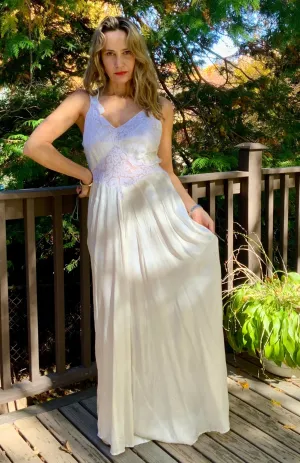 Bridal Nightgown - White - 50s - 50V