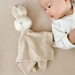 Bunny Rabbit Lovey: Cozy Organic Infant Comforter