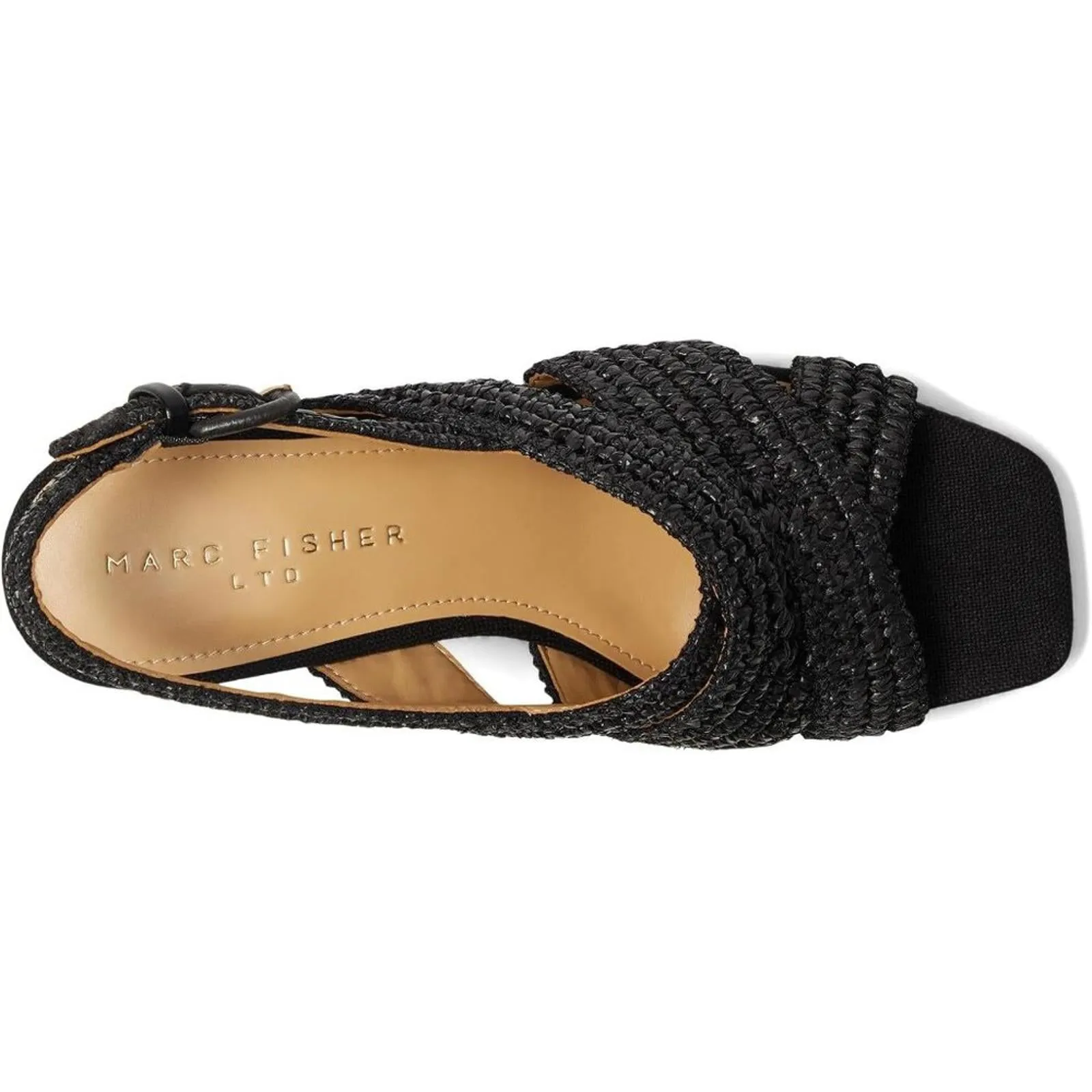 Caddy Black Heeled Sandals