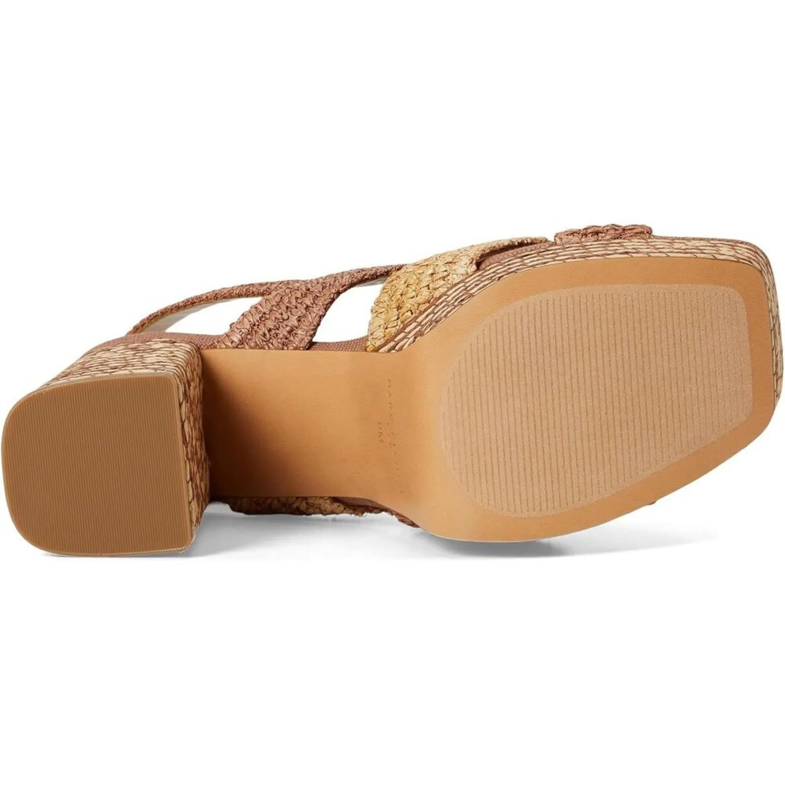 Caddy Dark Natural Multi Heeled Sandals