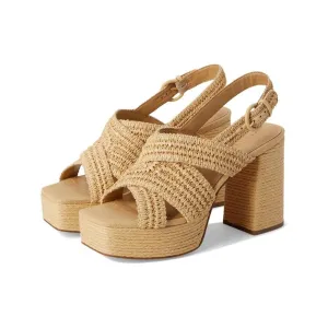 Caddy Light Natural Heeled Sandals