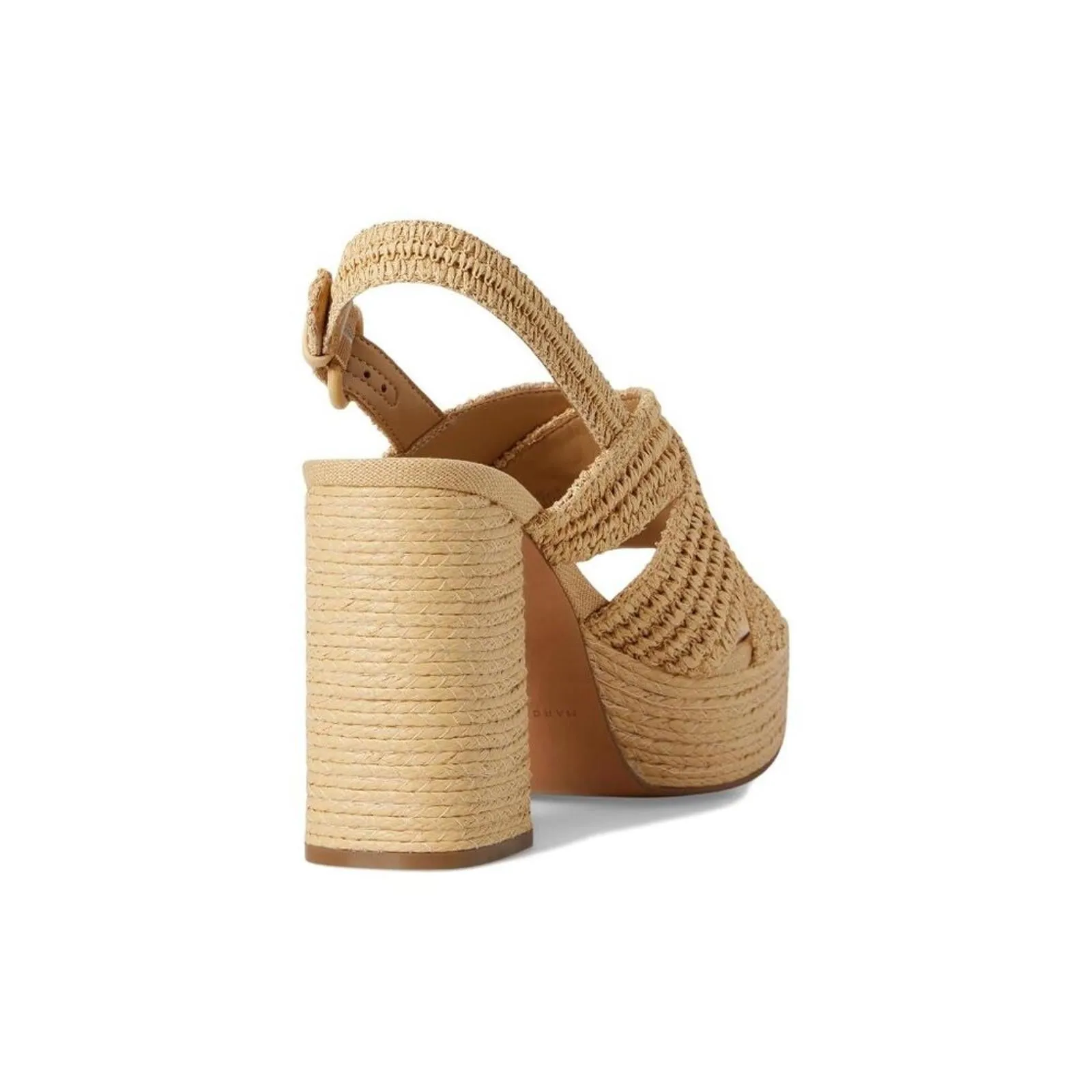 Caddy Light Natural Heeled Sandals