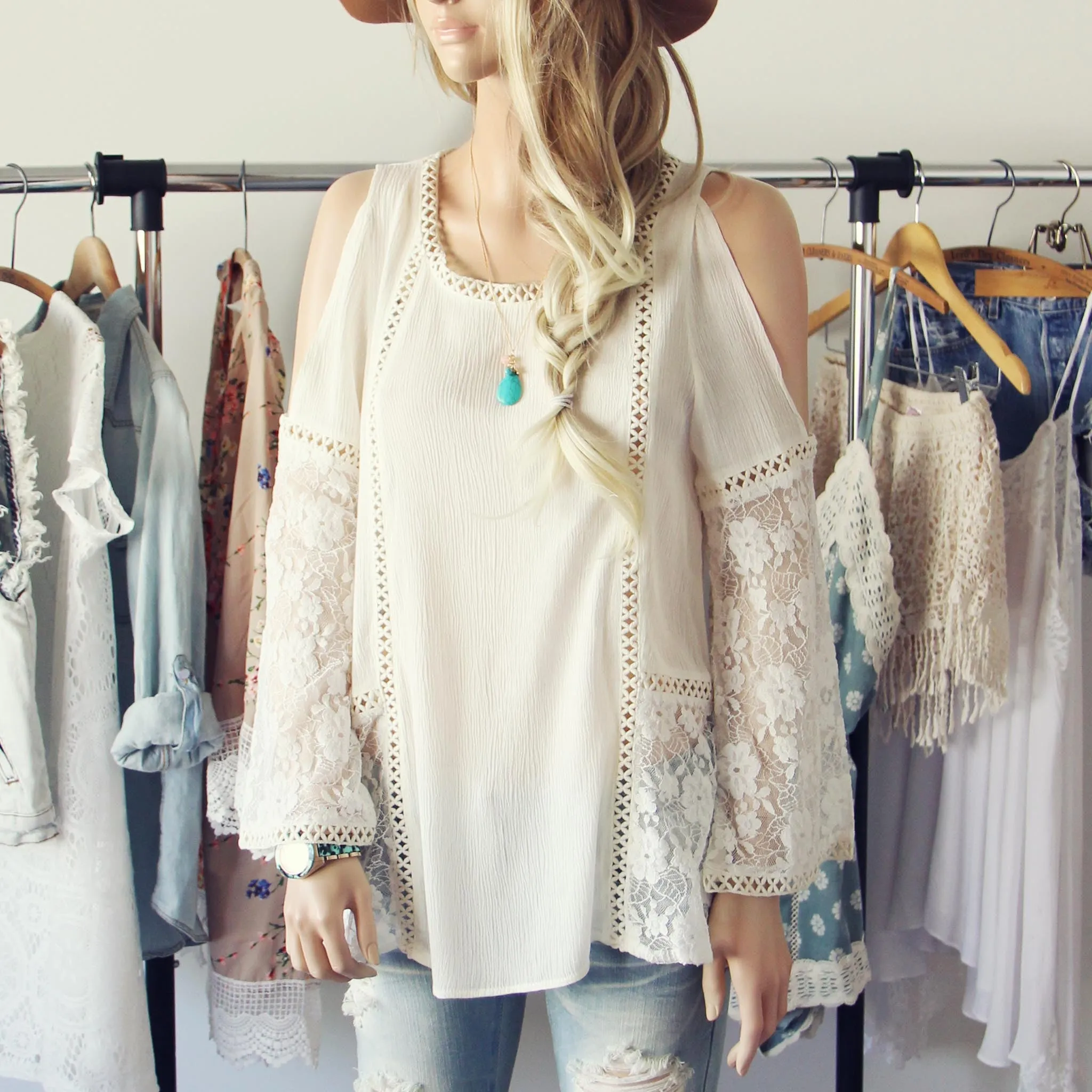 Cairo Lace Top