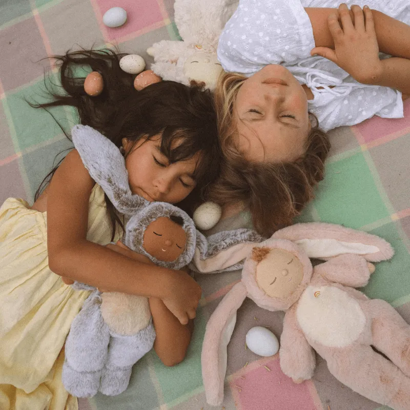 Cozy Dinkum Doll | Bunny Muffin Cocoa Cream by Olliella