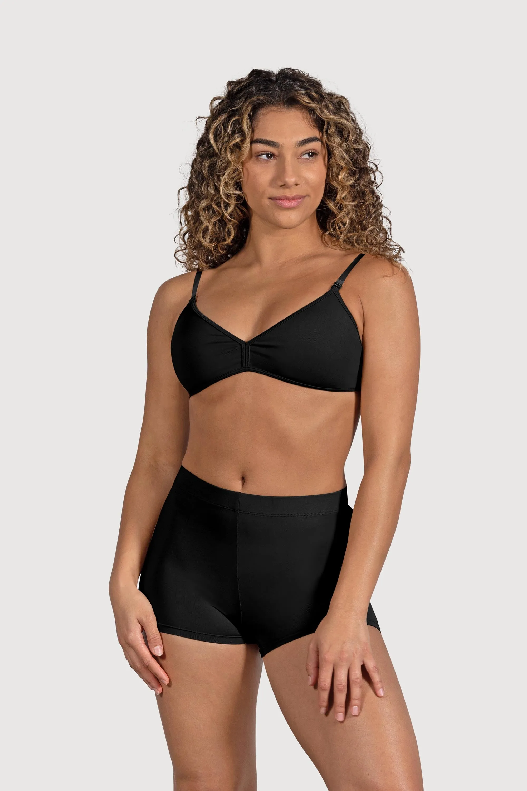 D53384 - Bloch Capella High Waist Womens Micro Short