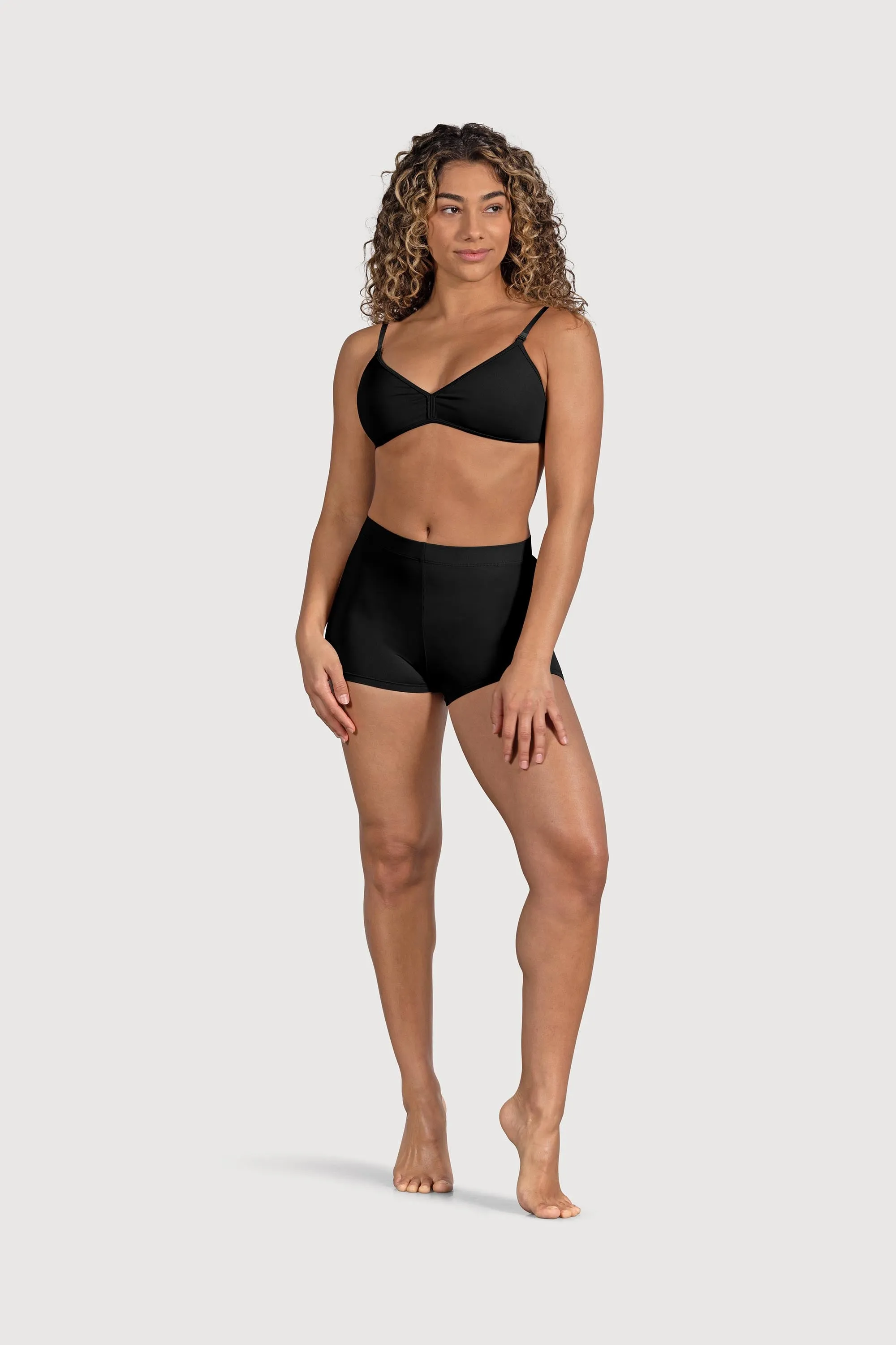 D53384 - Bloch Capella High Waist Womens Micro Short