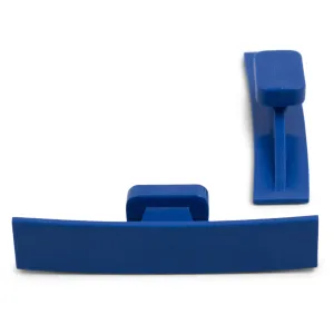 Dead Center® 70 x 14 mm Blue Curved Crease Glue Tabs (5 Pack)