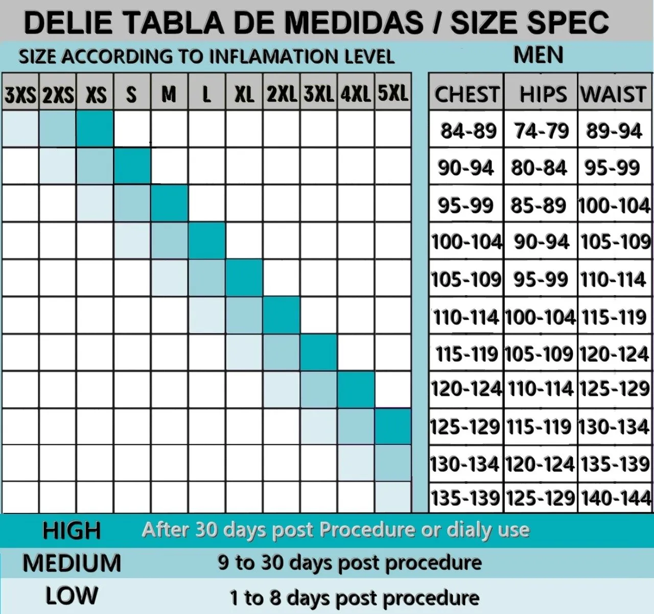 Delie Fajas Diseños de Prada 09231 Plus size