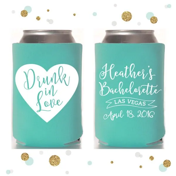 Drunk in Love - Bachelor / Bachelorette Can Cooler #2R