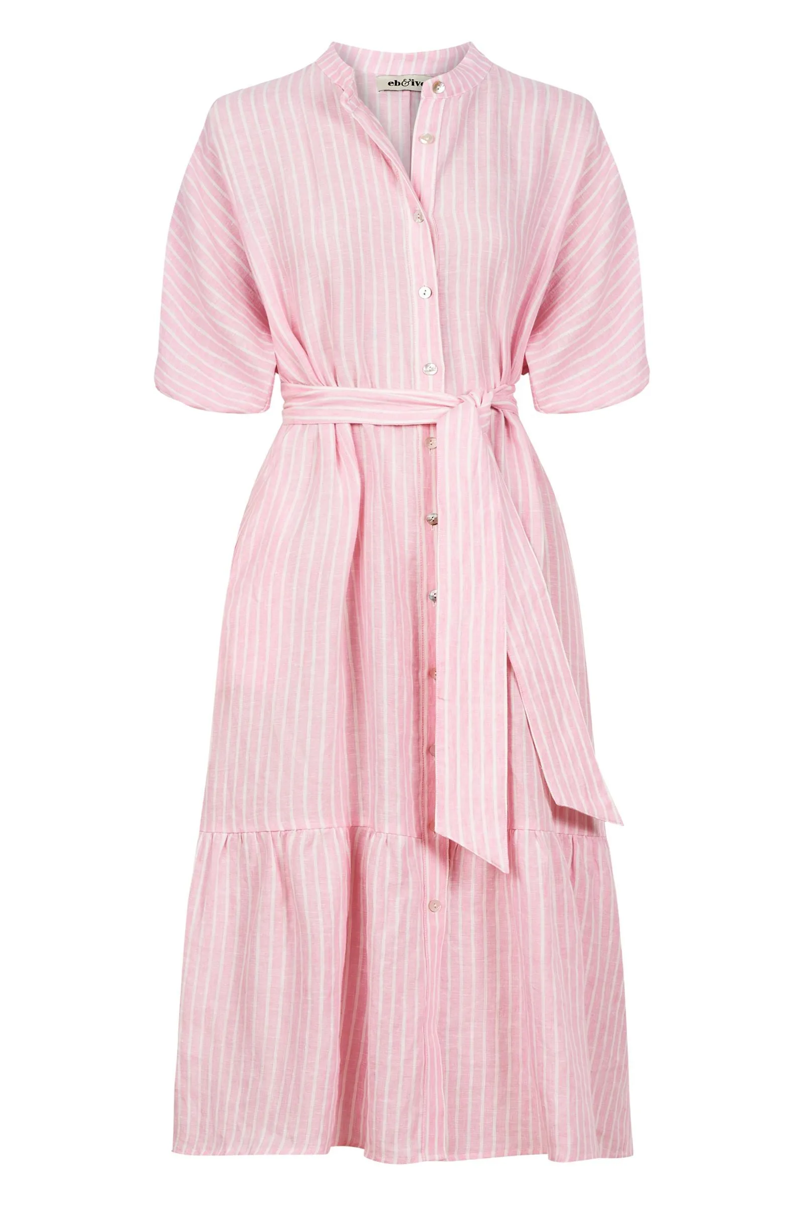 Eb&Ive - Sojourn Stripe Dress - Cameo