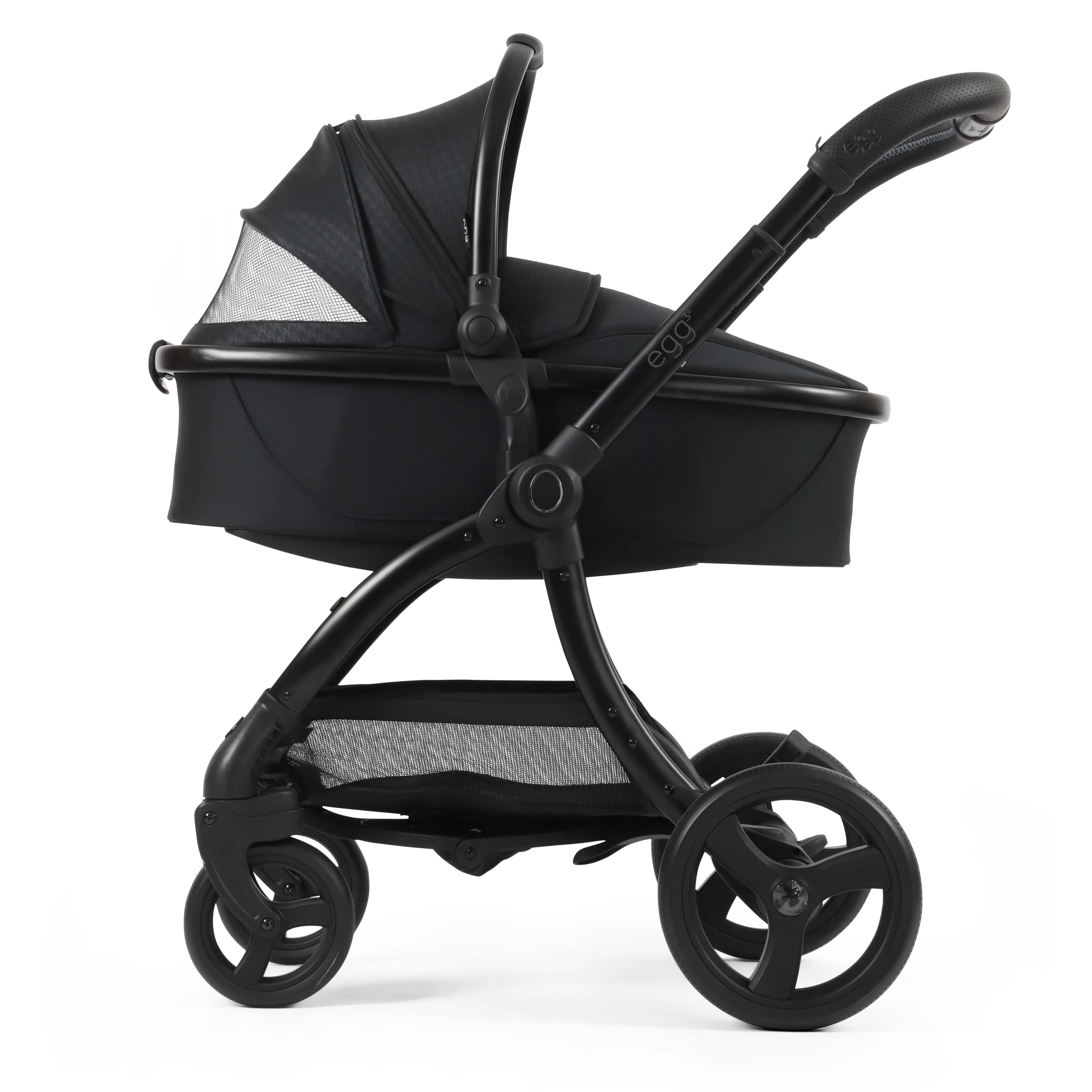 egg3 Pram Bundle Houndstooth Black Special Edition