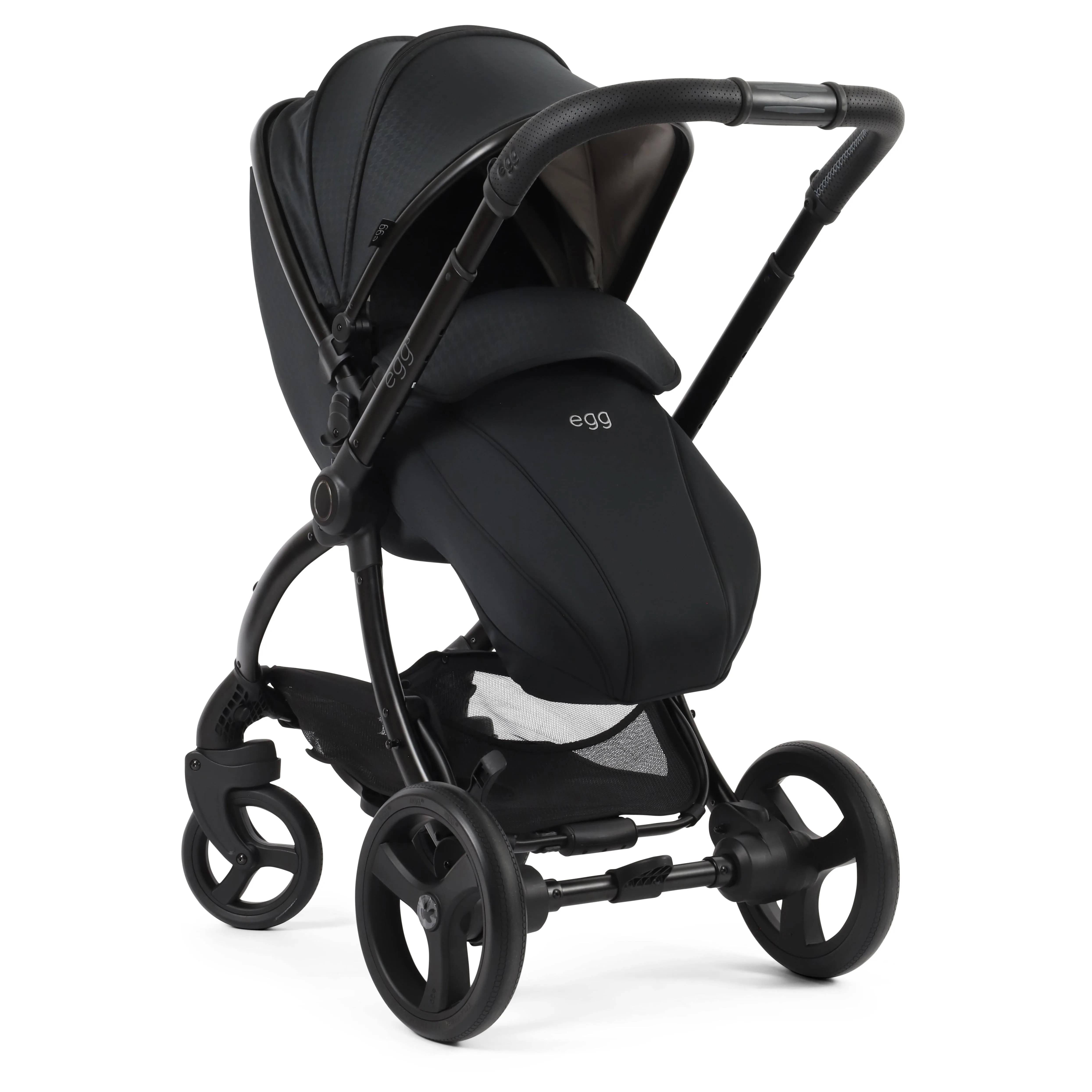 egg3 Pram Bundle Houndstooth Black Special Edition