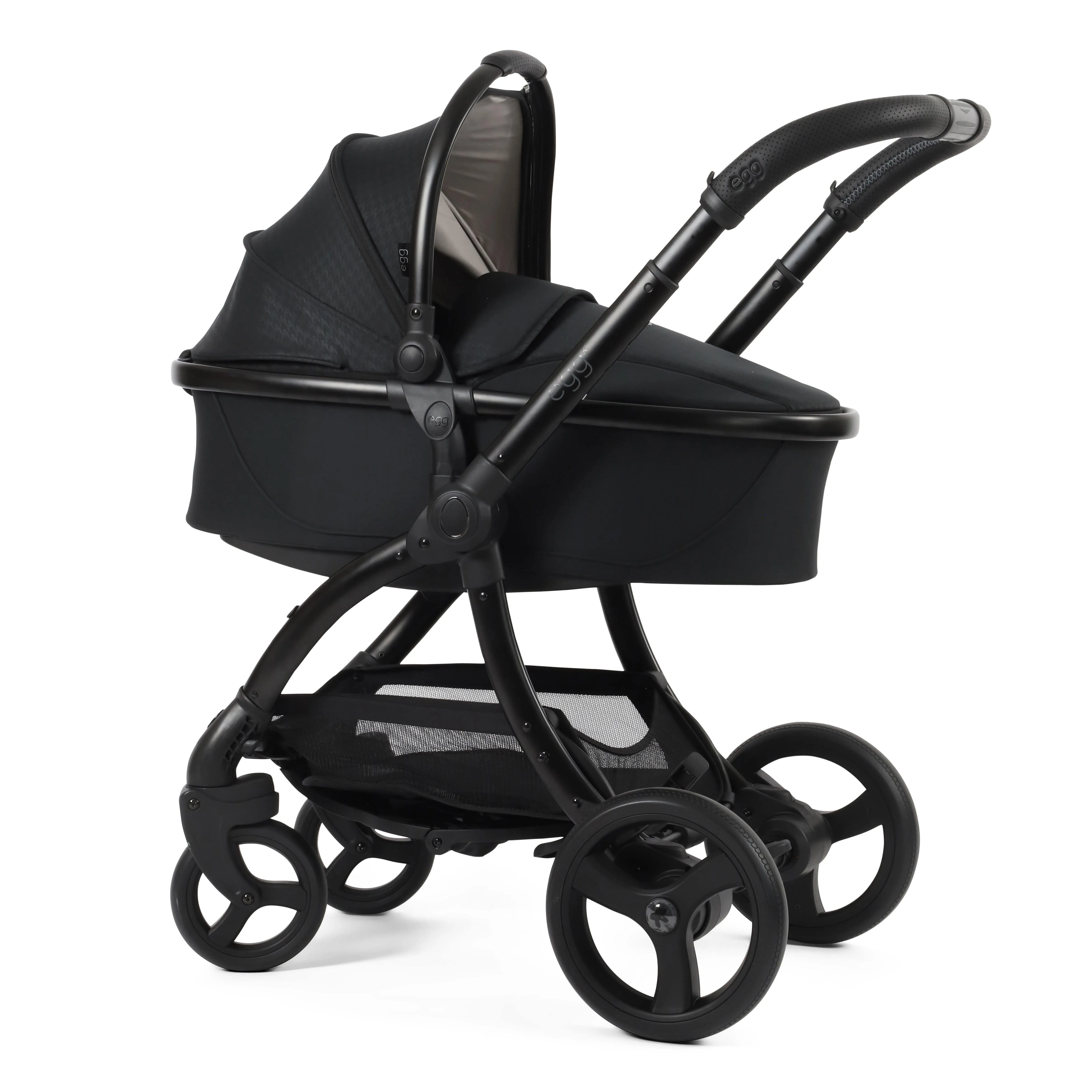 egg3 Pram Bundle Houndstooth Black Special Edition