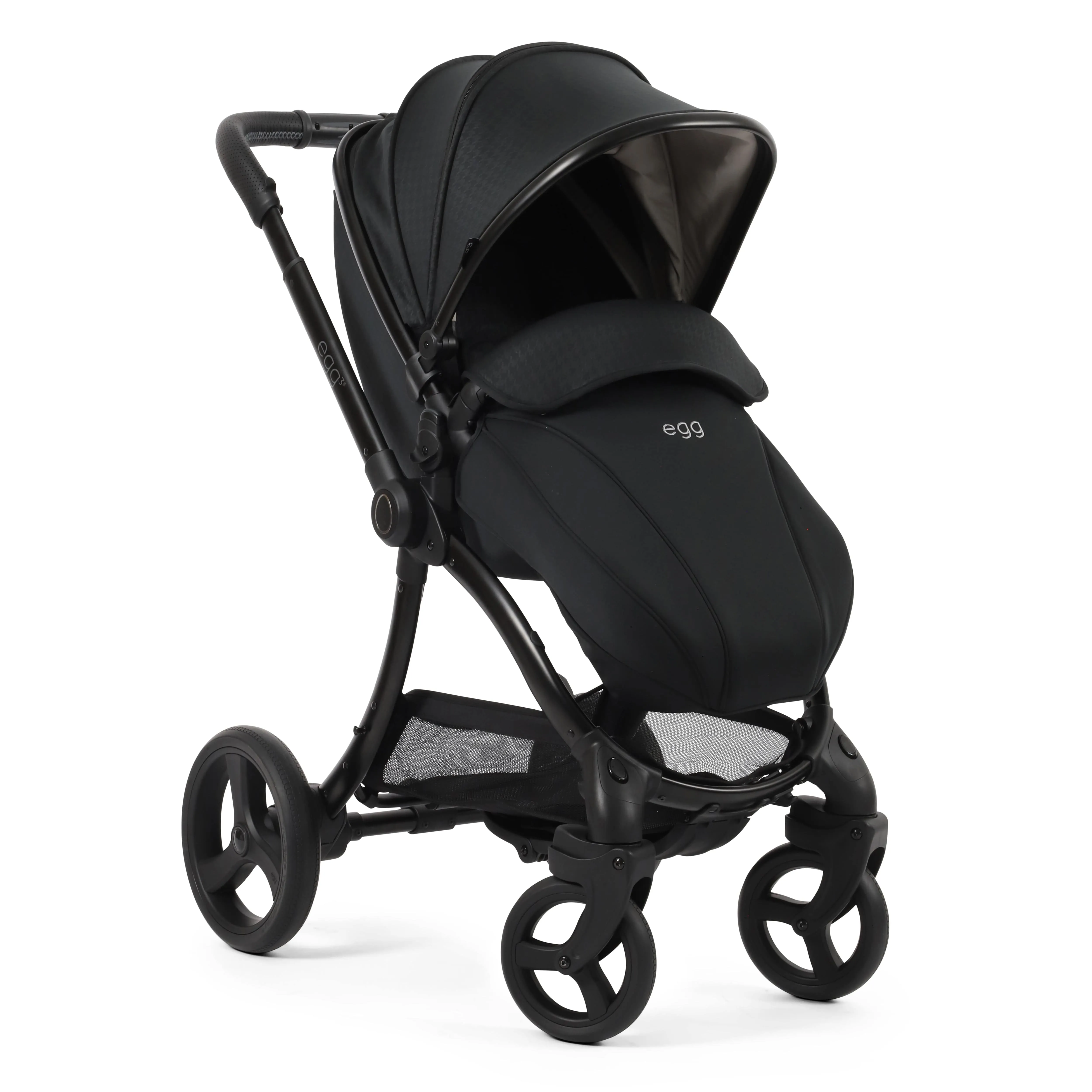egg3 Pram Bundle Houndstooth Black Special Edition