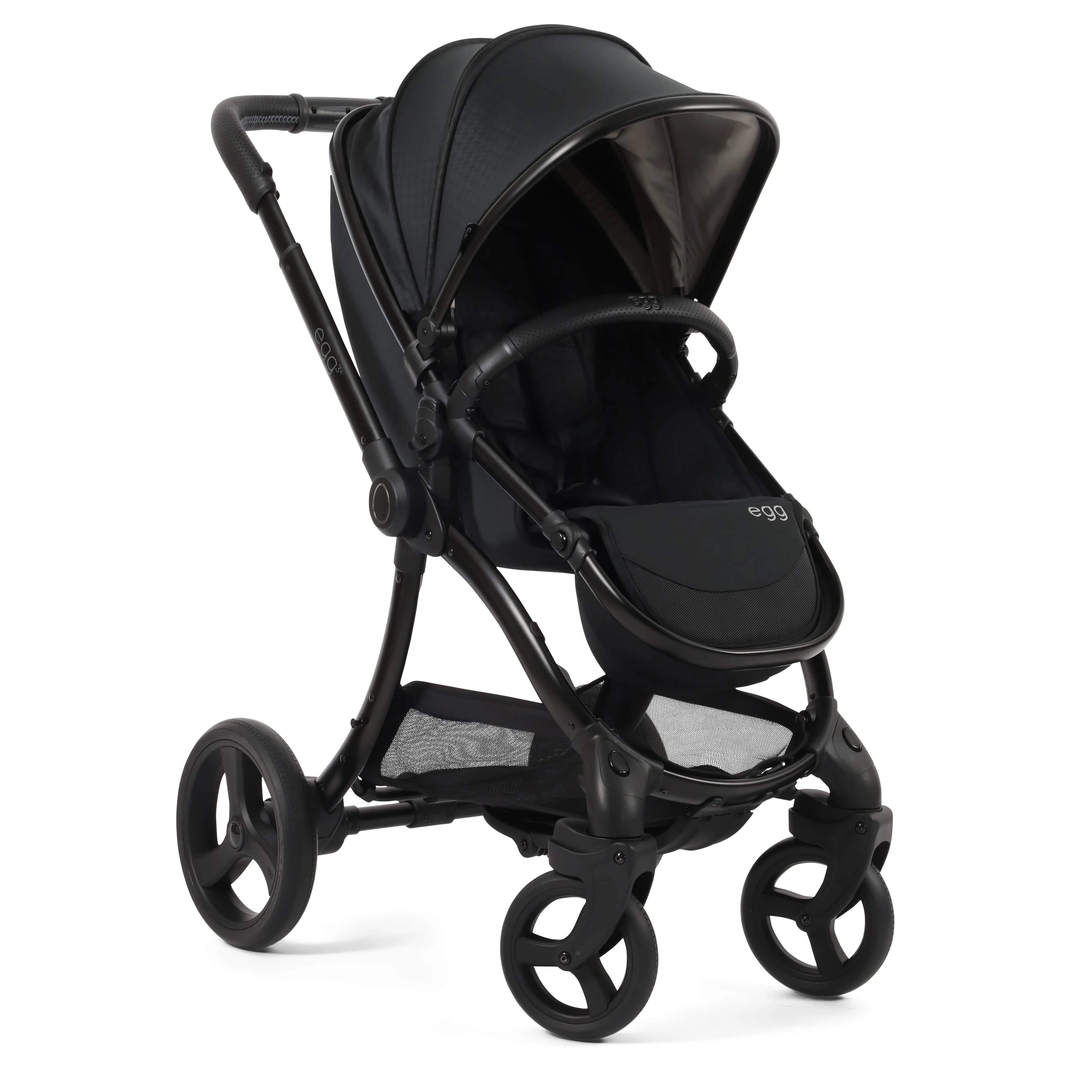 egg3 Pram Bundle Houndstooth Black Special Edition