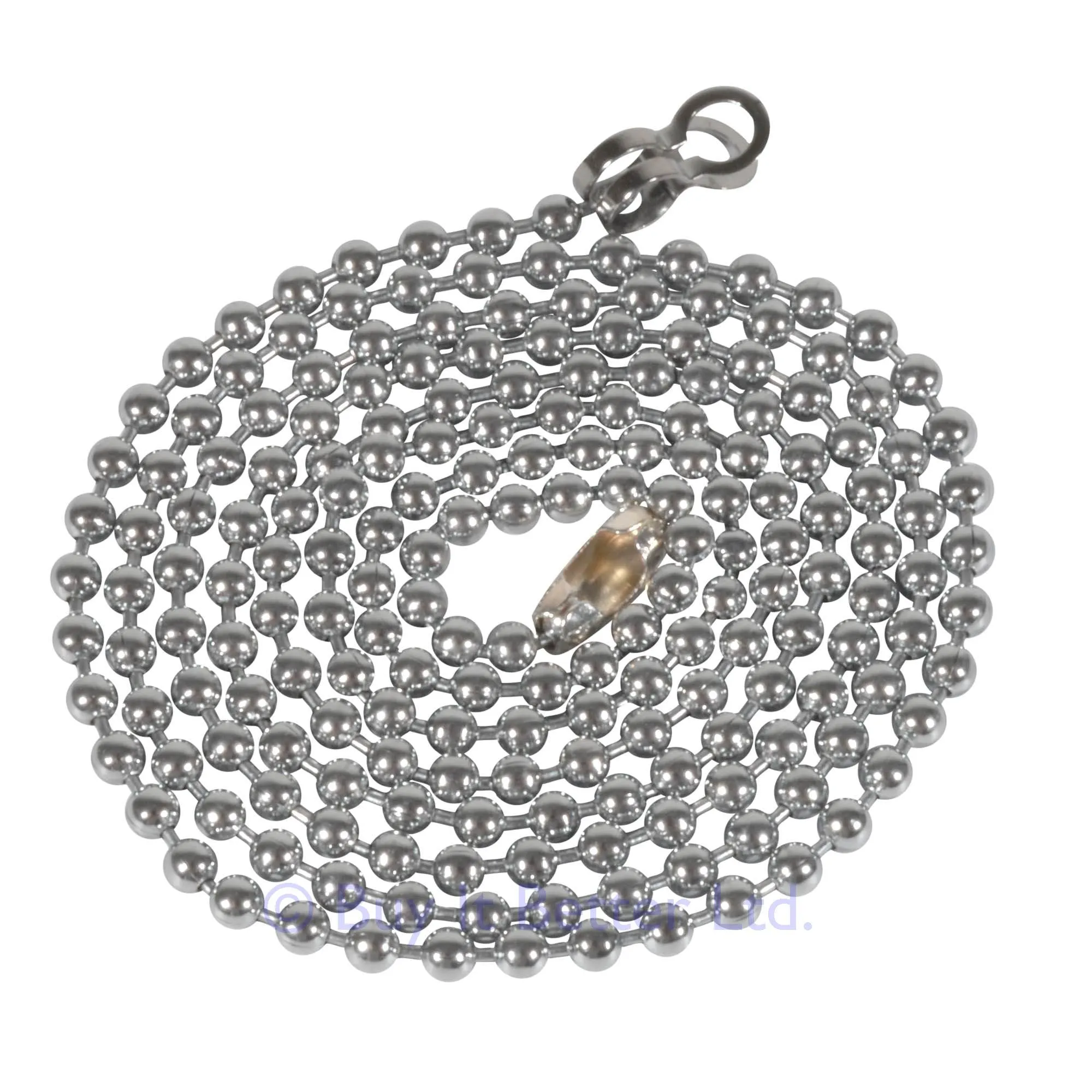 ElekTek Light Pull Chain Extension With Ball Chain Connector 800mm Long