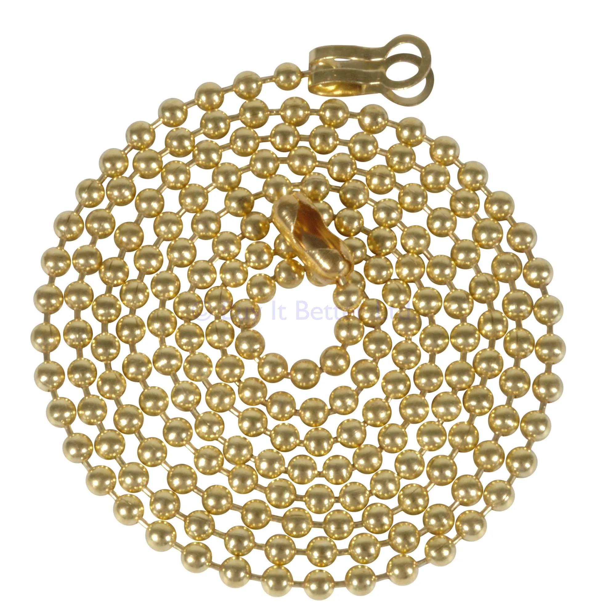 ElekTek Light Pull Chain Extension With Ball Chain Connector 800mm Long