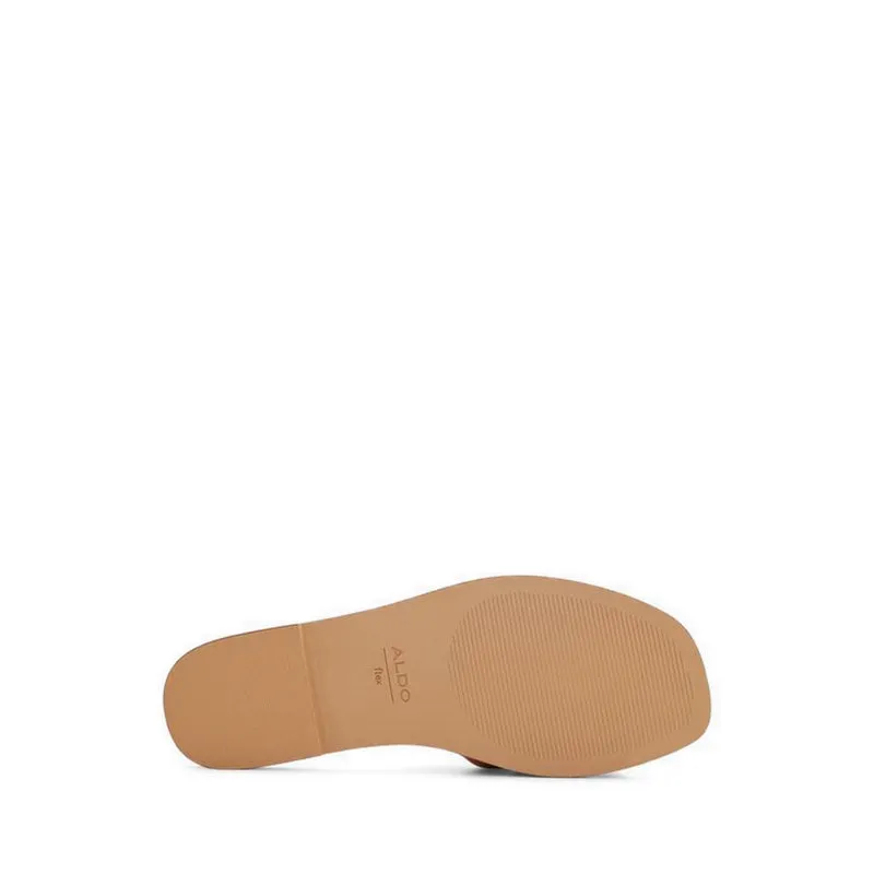 Elenaa Flat Sandals - Medium Brown