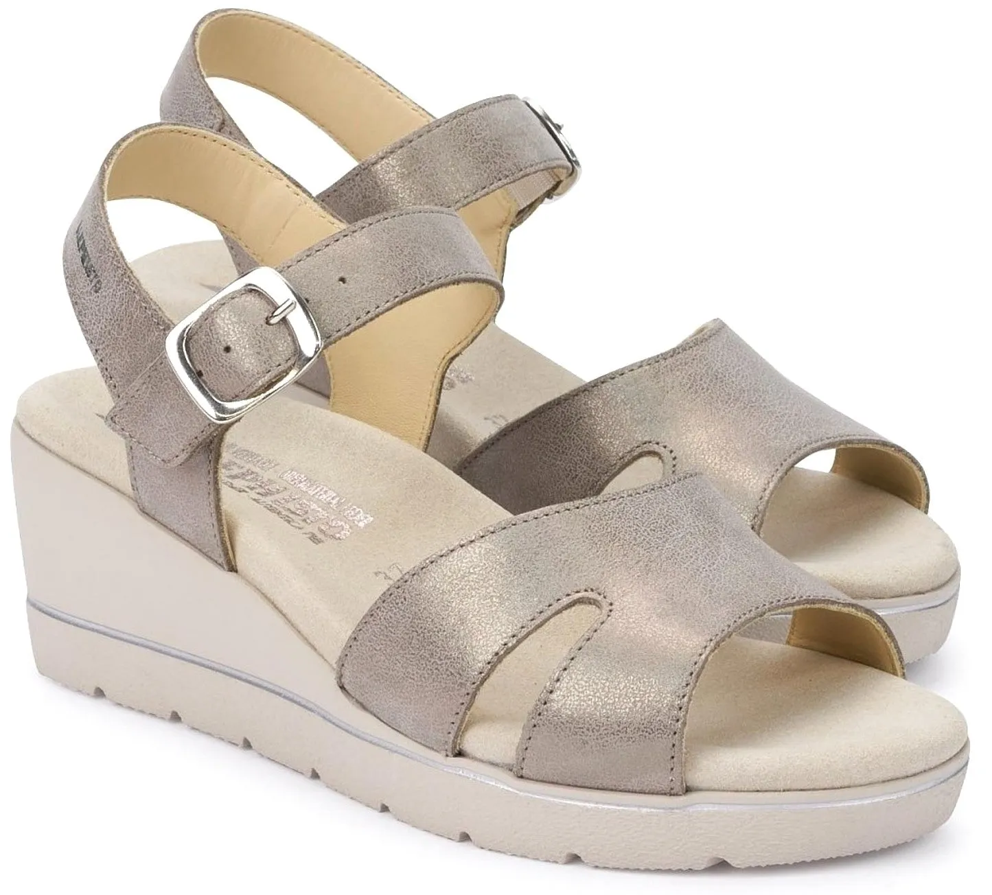'ELISABETH' women's sandal - Taupe