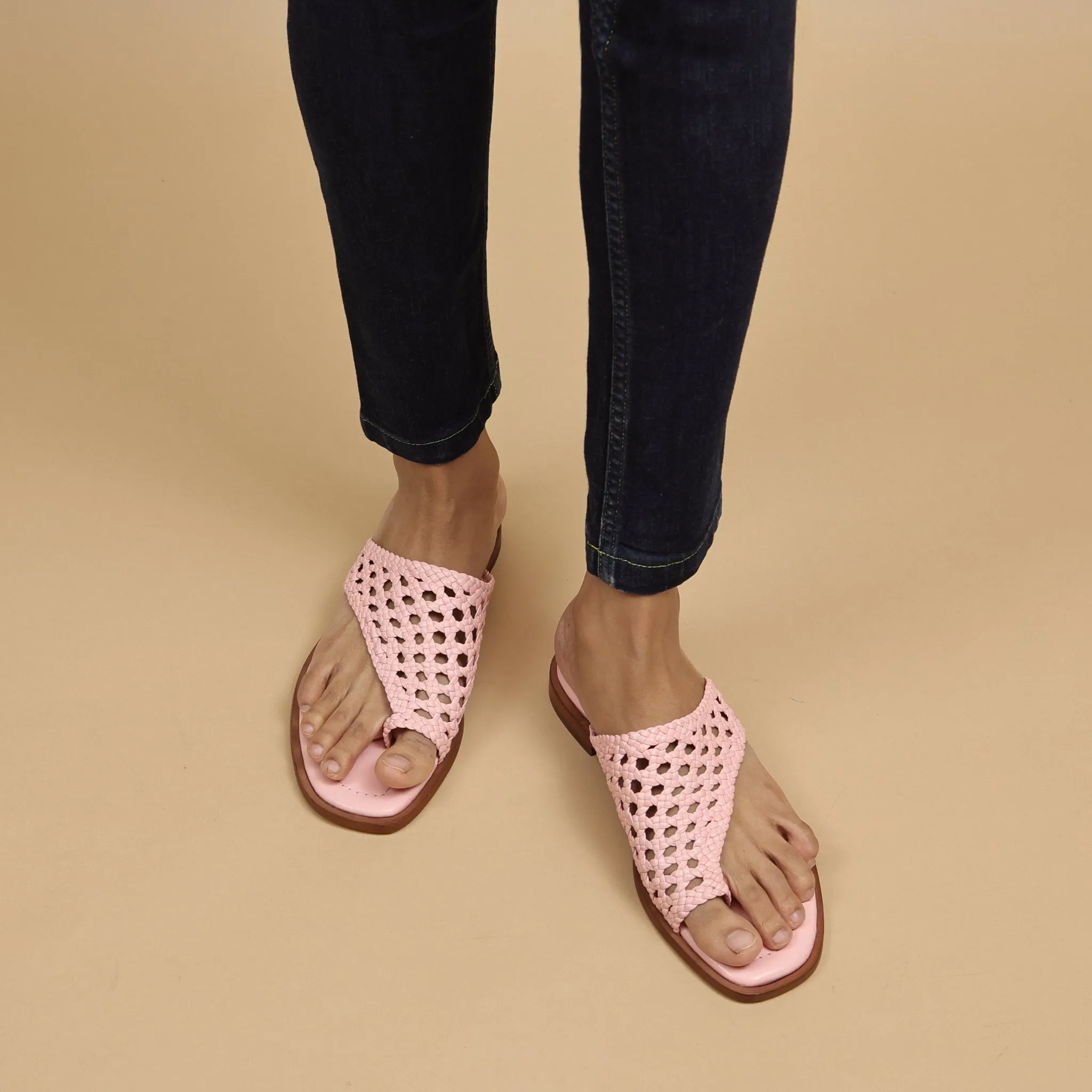 ELODIE 16 SANDAL - POWDER PINK