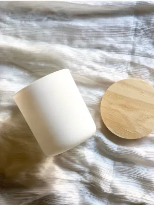 Essential Oil Aromatic Candle | Matte White | 13 oz.