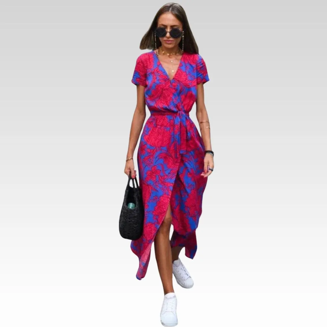 Eva | Stylish V-neck Dress