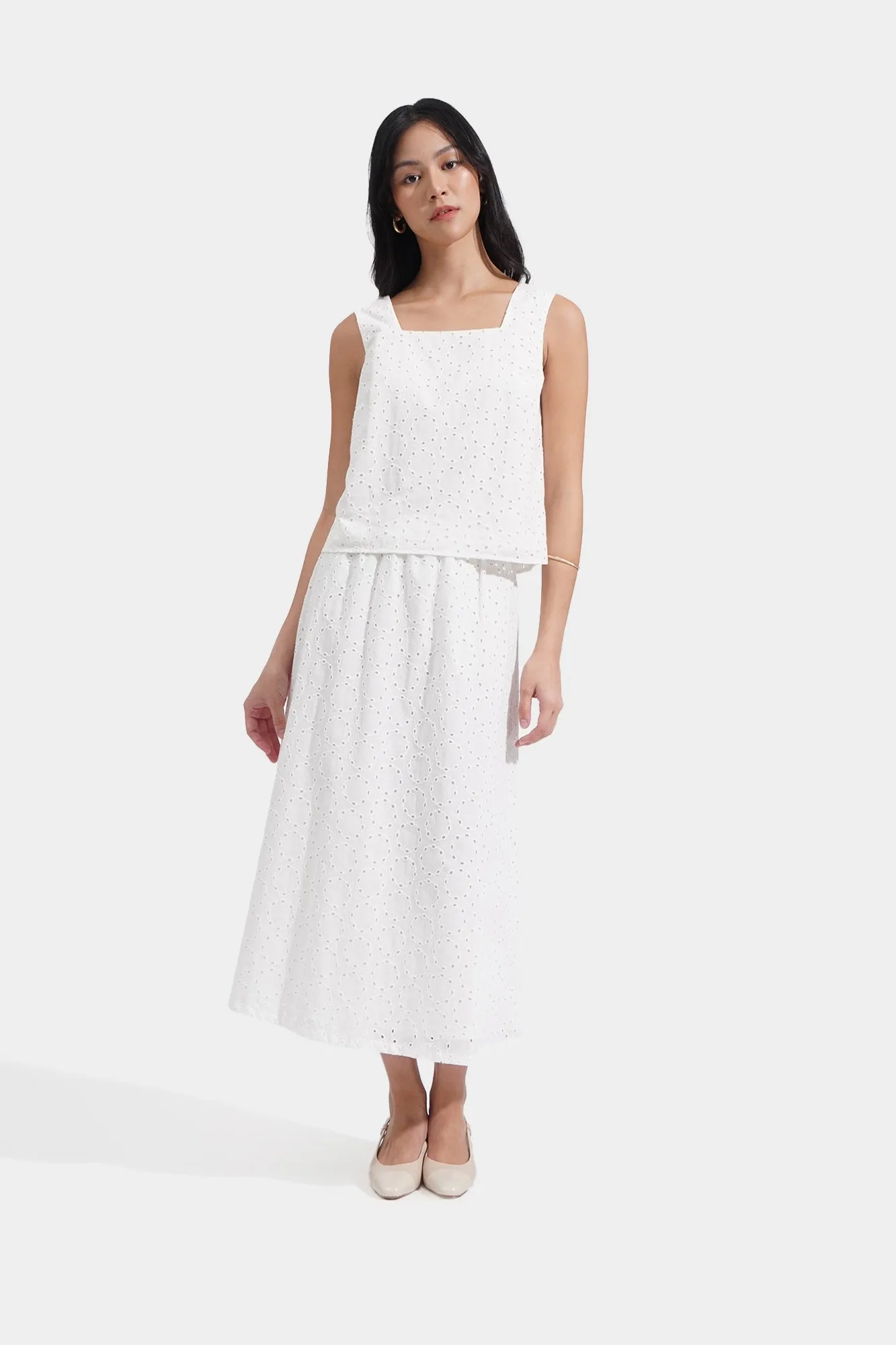 Eyelet Top