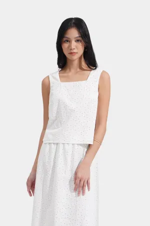 Eyelet Top