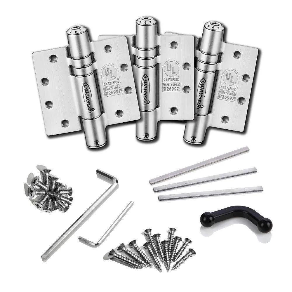 Fire Rated Self Closing Hinges | 7ft | SS304 | K51M-450-B3 | 3 Pack
