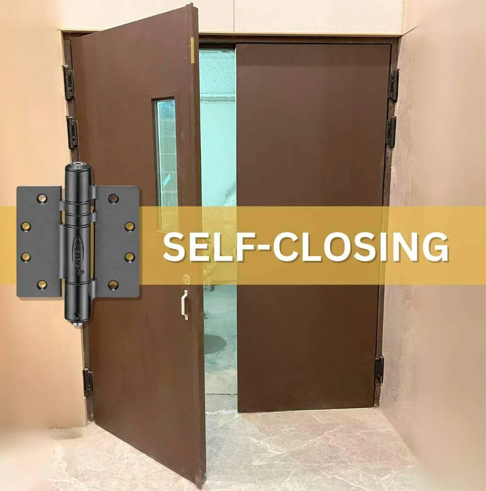 Fire Rated Self Closing Hinges | 7ft | SS304 | K51M-450-B3 | 3 Pack