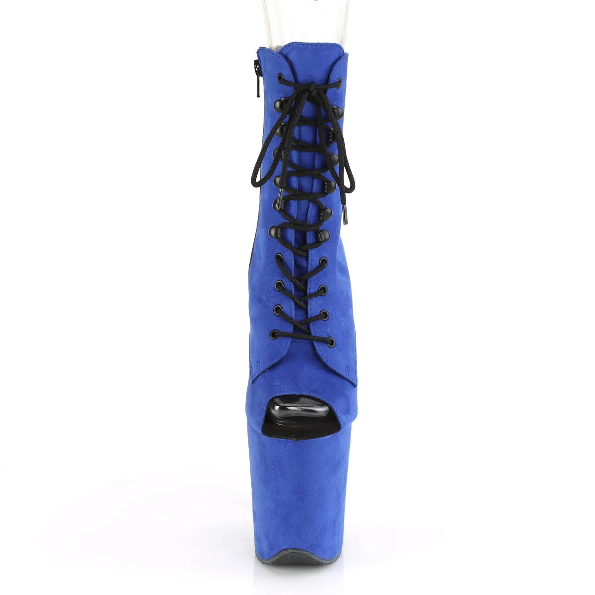 FLAMINGO-1021FS  Royal Blue Faux Suede/Royal Blue Faux Suede