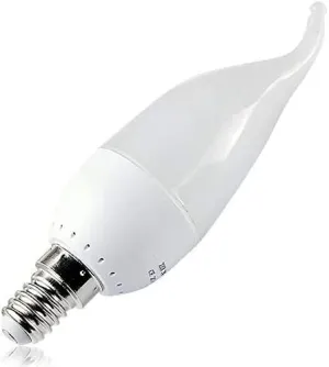 FLASH TEAR-DROP CANDLE LED XLED-CANT-W