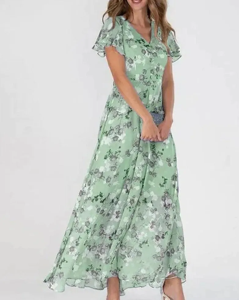 Floral Maxi Dress | Lightweight & Flowy | Perfect for Summer