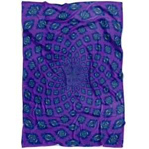 Flower Pattern Fleece