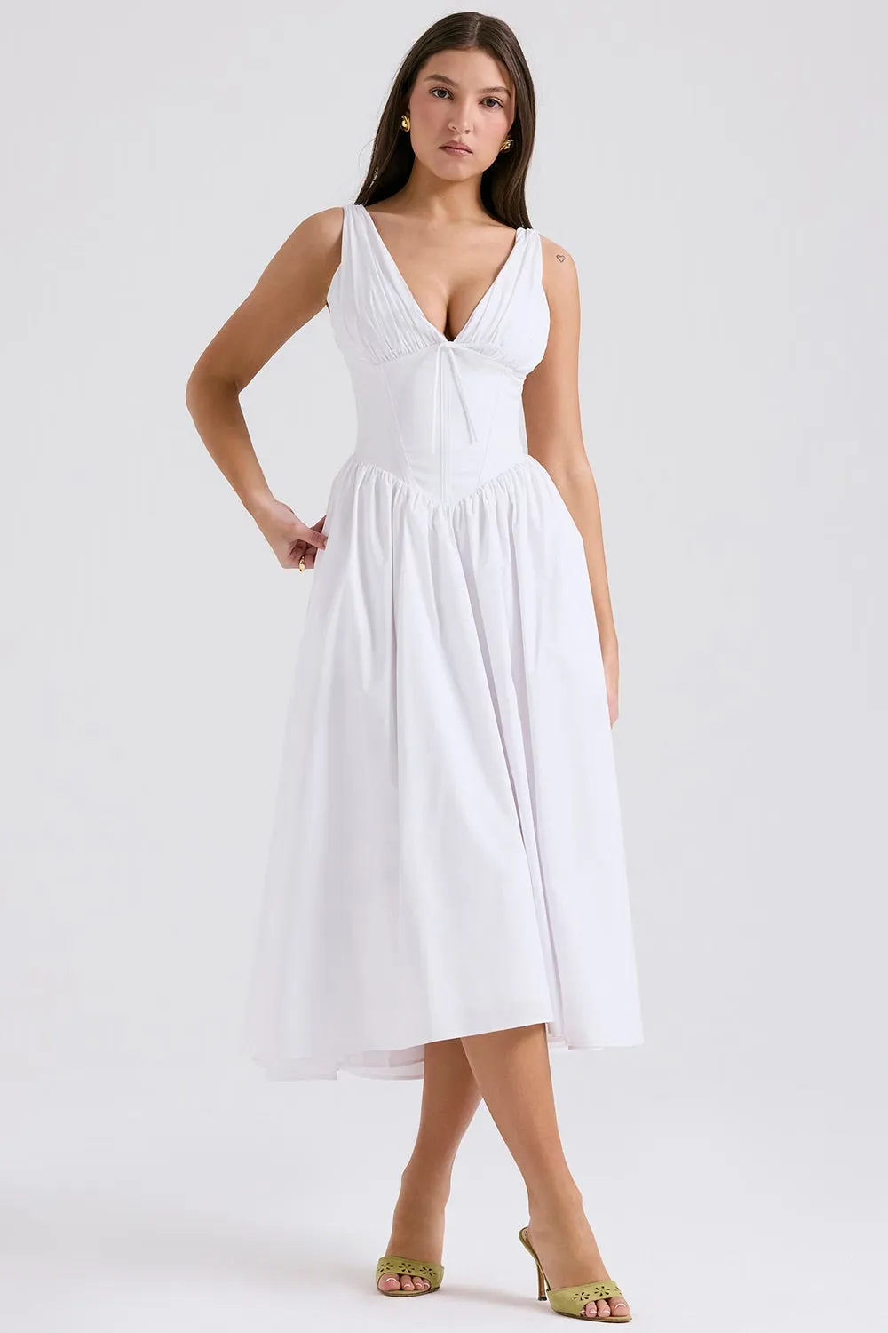 Flowy Midi Dress | Summer Chic | Lightweight & Feminine