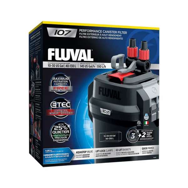 Fluval 107 Canister Filter (130L)