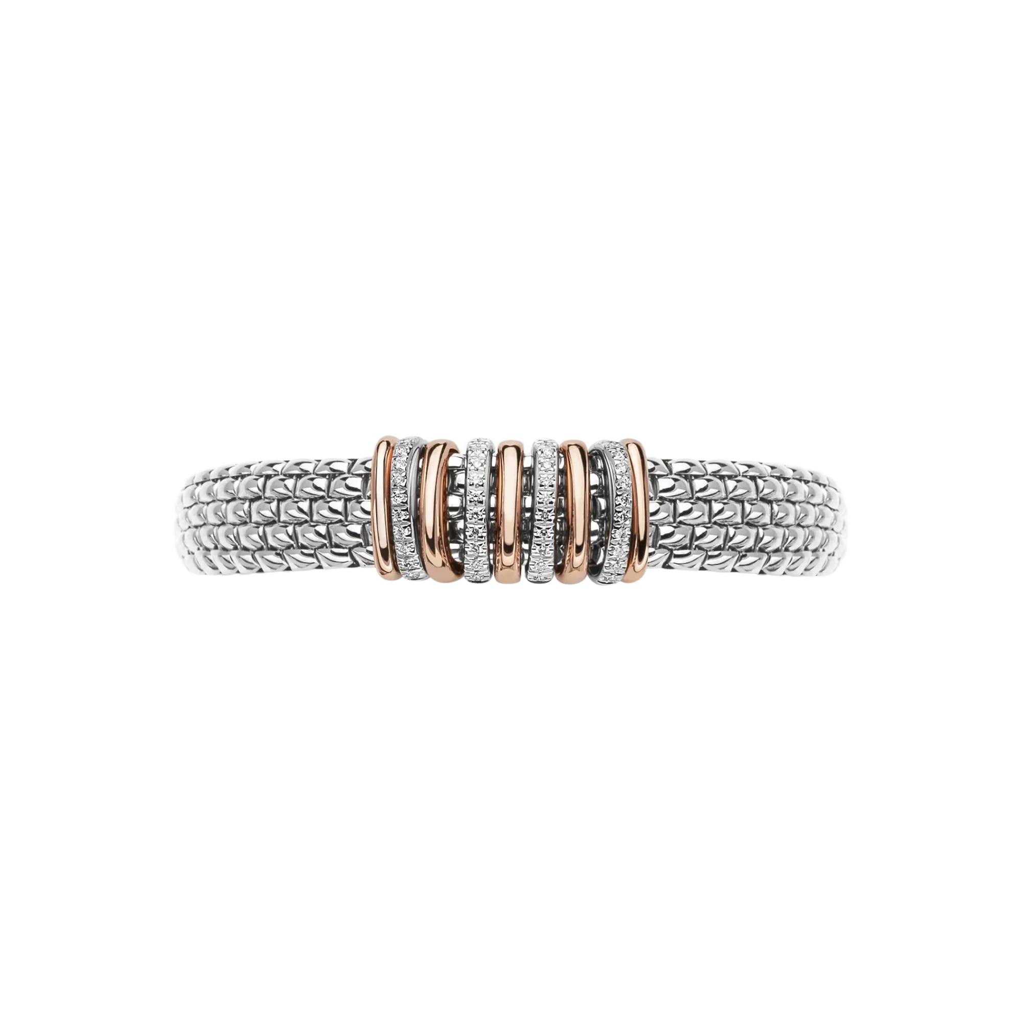 Fope Panorama Flex'it bracelet with diamonds
