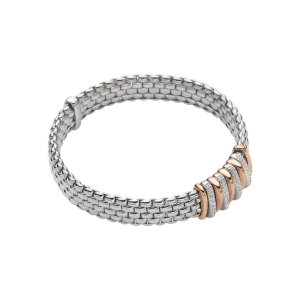 Fope Panorama Flex'it bracelet with diamonds