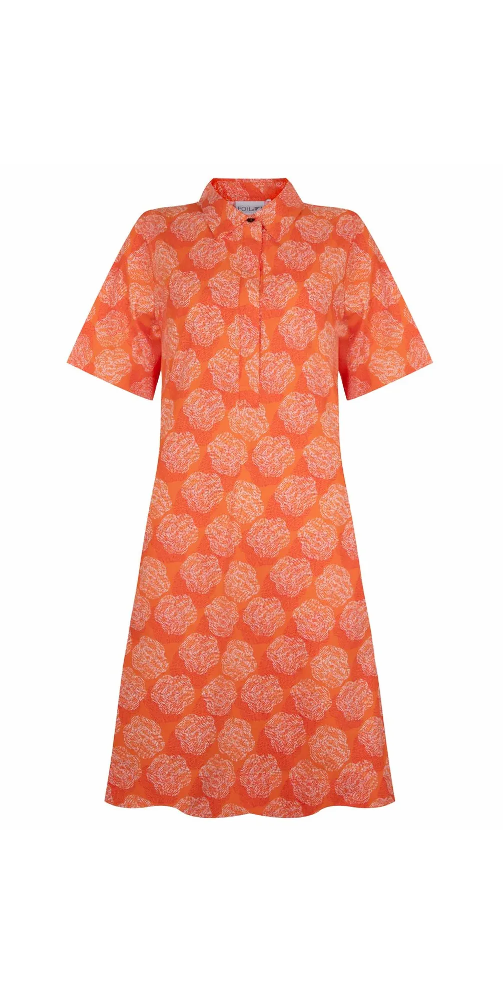 Full Swing Trapeze Dress - Tropical
