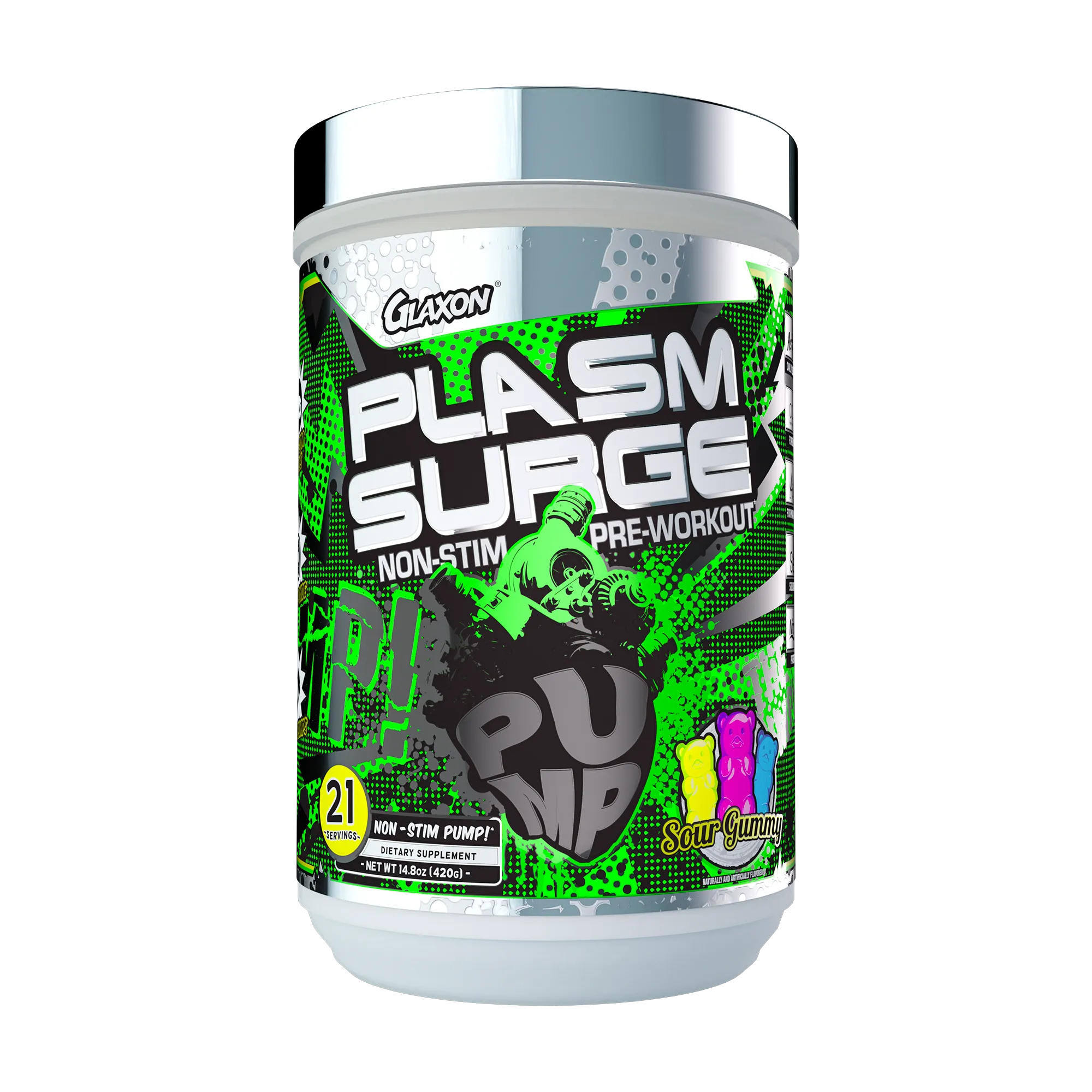 Glaxon Plasm Surge V3 - Non-Stim P.W.O & Pump