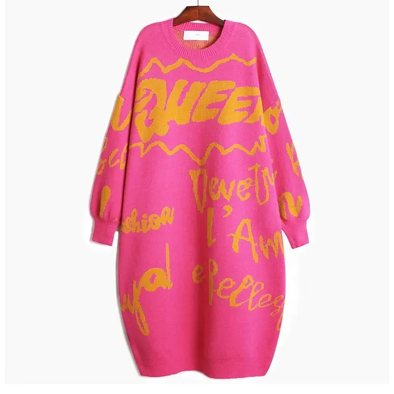 Grafitti Sweater Dress