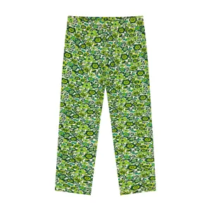 Green Floral Legging