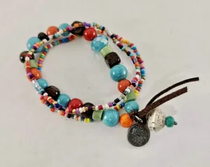 Haitian 3 Strand Bracelet Set