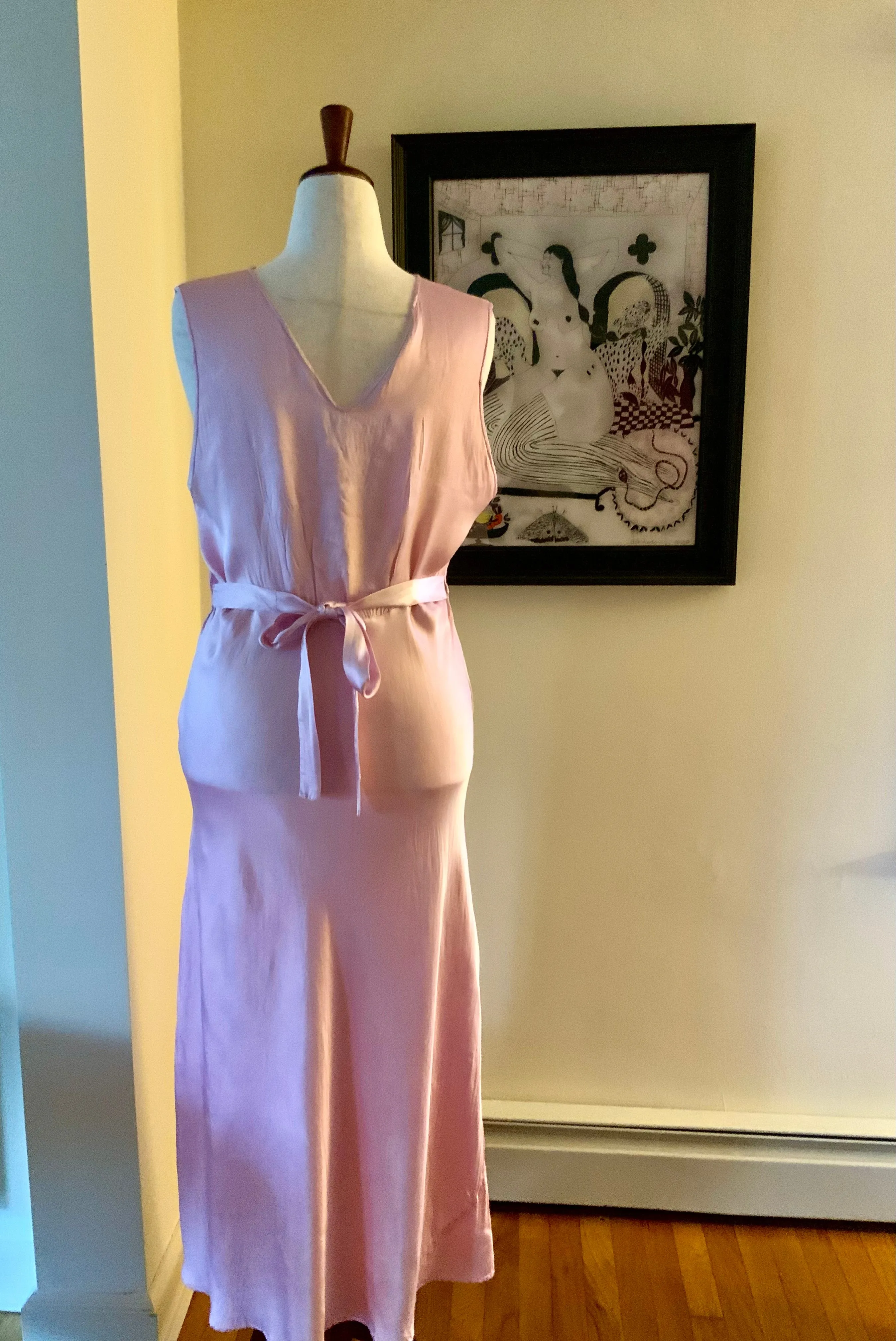 Hand Dyed Nightgown - 40s 40Q