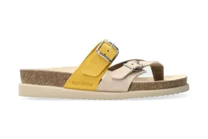 'Happy' women's sandal - Beige Yellow