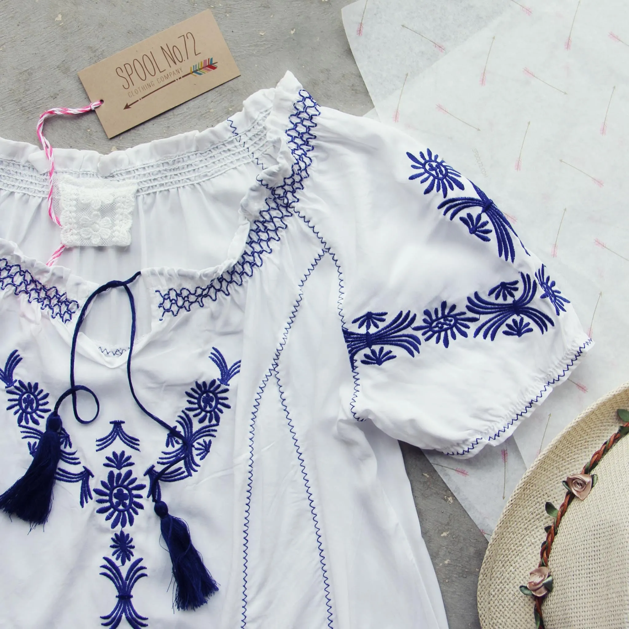 Harlow Embroidered Tunic (wholesale)