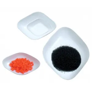 Heathrow Scientific 1425A Diamond Weighing Boat, Medium, 25 mL, Anti-static, White